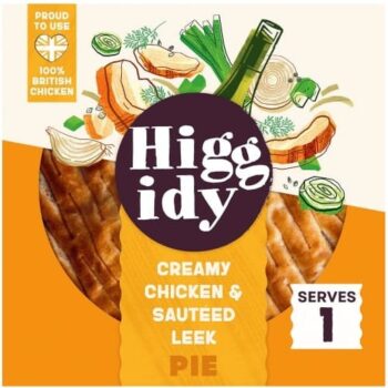 Higgidy Creamy Chicken & Sauteed Leek Pie (200g)