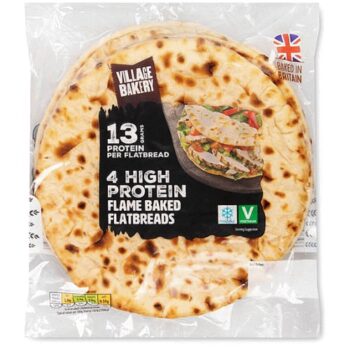 High Protein Flame Baked Flatbreads