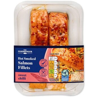 Hot Smoked Sweet Chilli Scottish Salmon Fillets (2)