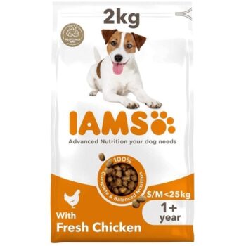 Iams Vitality Chicken Adult Dog Food (2kg)