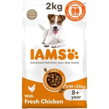 IAMS Vitality Senior & Active Dry Dog Food (2kg)