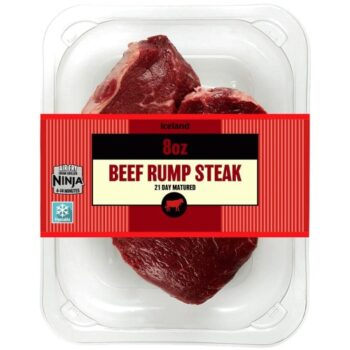 Iceland Beef Rump Steak 21 Day Matured 8oz