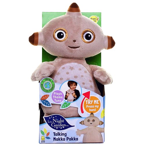In The Night Garden Makka Pakka Talking Soft Toy