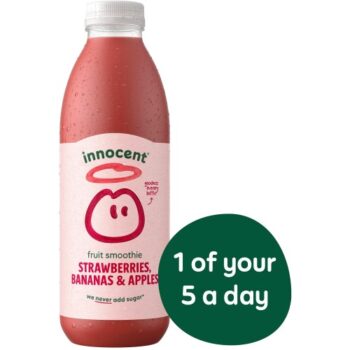 Innocent Strawberries & Bananas Smoothie (750ml)