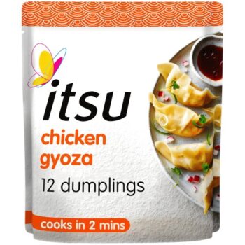Itsu Chicken Gyoza 12 Dinner Dumplings Japanese (12 x 240g)