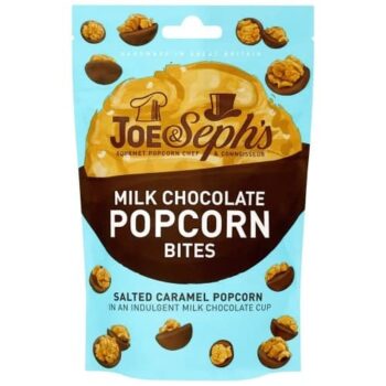 Joe & Seph's Milk Chocolate Popcorn Bites (63g)
