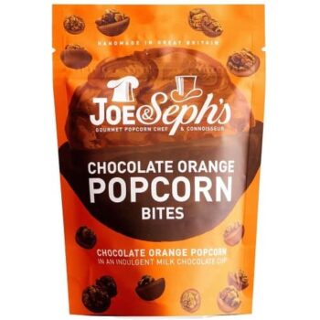Joe & Seph's Orange Chocolate Popcorn Bites (63g)