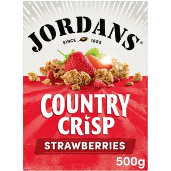 Jordans Country Crisp Sun-Ripe Strawberry Breakfast Cereal (450g)