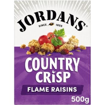 Jordans Country Crisp with Flame Raisins Cereal (450g)