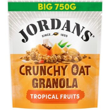 Jordans Crunchy Oat Granola Tropical Fruits (750g)