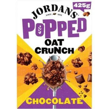 Jordans Popped Oat Crunch Chocolate Breakfast Cereal (425g)
