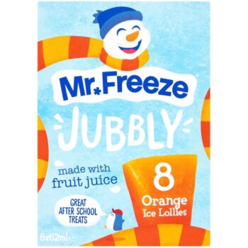 Jubbly Ice Lollies Orange