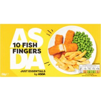 JUST ESSENTIALS by ASDA 10 Fish Fingers