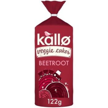 Kallo Beetroot & Balsamic Veggie Cakes (122g)
