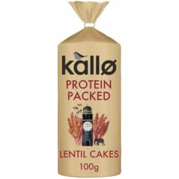 Kallo Protein-Packed Lentil Cakes with Seeds (100g)