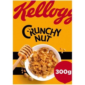 Kellogg's Crunchy Nut Breakfast Cereal (300g)