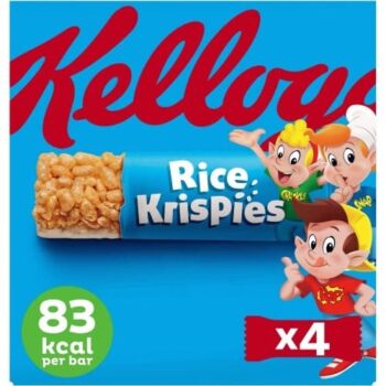 Kellogg's Rice Krispies Breakfast Cereal Bars (4 x 20g)