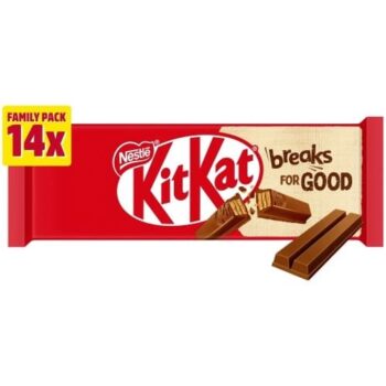 Kit Kat 2 Finger Milk Chocolate Biscuit Bars Multipack (14)