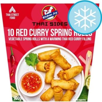 Kitchen Joy 10 Red Curry Spring Rolls (200g)