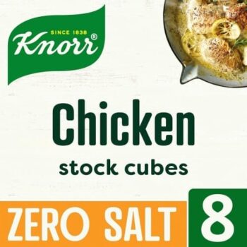 Knorr 8 Chicken Zero Salt Stock Cubes (8 x 9g)