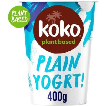 Koko Dairy Free Original Plain Yogurt (400g)