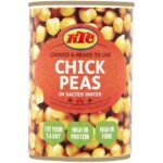 KTC Chick Peas in Salted Water (400g)