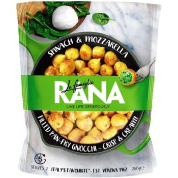 La Famiglia Rana Spinach & Mozzarella Filled Pan-Fry Gnocchi (280g)