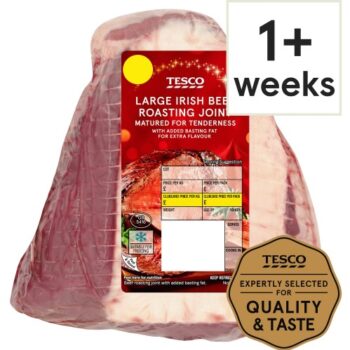 Large Beef Roasting Joint with Basting Fat