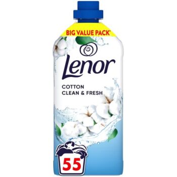 Lenor Fabric Conditioner Cotton Clean & Fresh 55 Washes