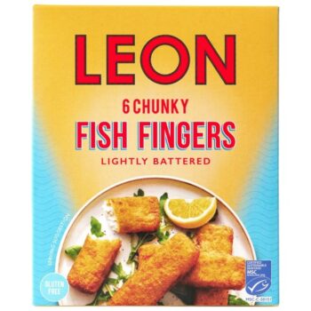 LEON 6 Chunky Fish Fingers (6 x 390g)
