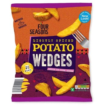 Lightly Spiced Potato Wedges