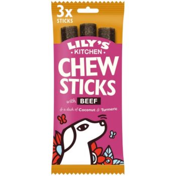 Lily's Kitchen Beef Chew Sticks for Dogs (120g)