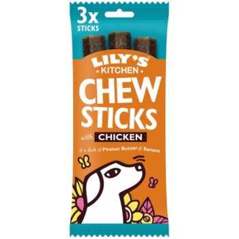 Lily's Kitchen Chicken Chew Sticks for Dogs (120g)