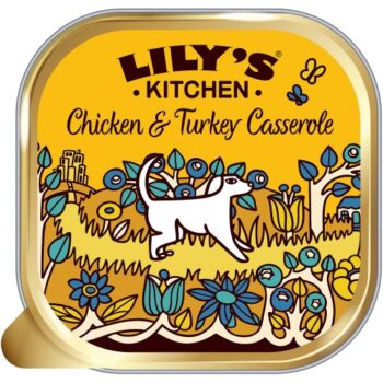 Lily's Kitchen Proper Food for Dogs Chicken & Turkey Casserole Adult Wet Dog Food (150g)