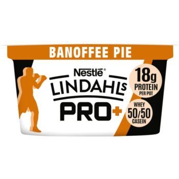 Lindahls Pro+ Kvarg Banoffee Protein Yogurt Pie (150g)