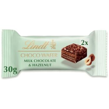 Lindt Choco Wafer Milk Chocolate & Hazelnut Treat Pack (30g)