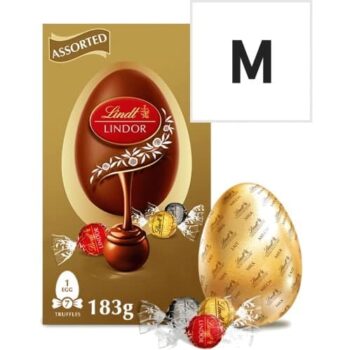 Lindt Lindor Large Assorted Chocolate Easter Egg (183g)