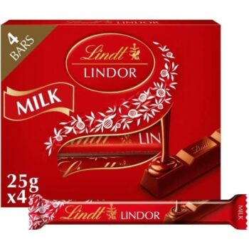 Lindt Lindor Milk Treat Bar Multipack