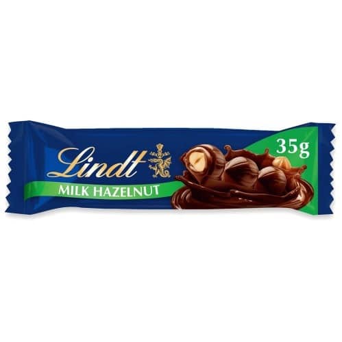Lindt Nocciolatte Milk Chocolate Hazelnut Bar (35g)