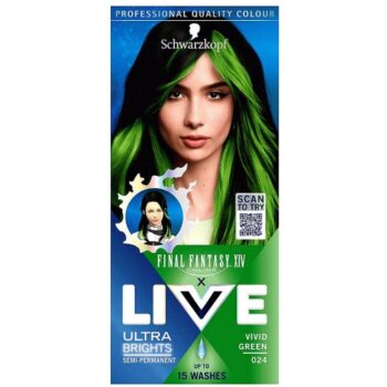 Live Colour Ultra Bright 024 Vivid Green (80ml)