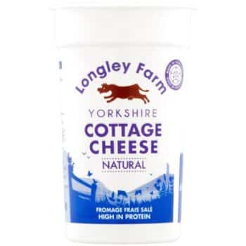 Longley Farm Natural Cottage Cheese (250g)