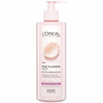 L'Oreal Paris Fine Flowers Cleansing Milk Sensitive Skin (400ml)