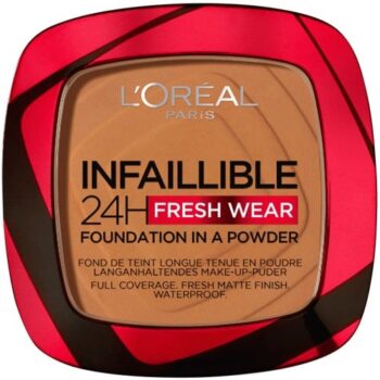 L'Oreal Paris Infallible 24H Fresh Wear Foundation Powder 330 Hazelnut