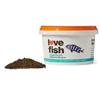 Love Fish Cichlid Fish Food Pellets (130g)