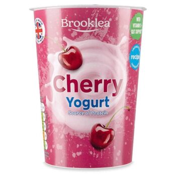 Low Fat Cherry Fruit Yogurt