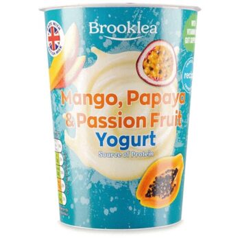 Low Fat Mango Papaya & Passion Fruit Yogurt
