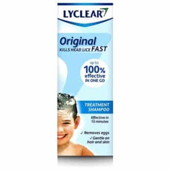 Lyclear Original Head Lice Treatment Shampoo + Comb (200ml)