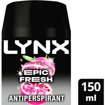 Lynx Epic Fresh Grapefruit & Pineapple Antiperspirant Spray (150ml)