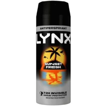 Lynx Sunset Fresh 72h Antiperspirant Deodorant for Men (150ml)