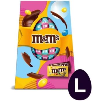 M&M's Milk Chocolate Mixed Extra Large Egg (210g)